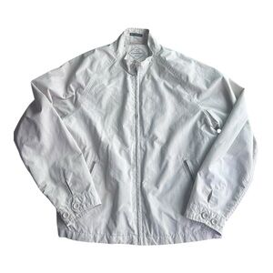 St. John's Bay Tan  Windbreaker‎ Jacket Size Large Water Repellant